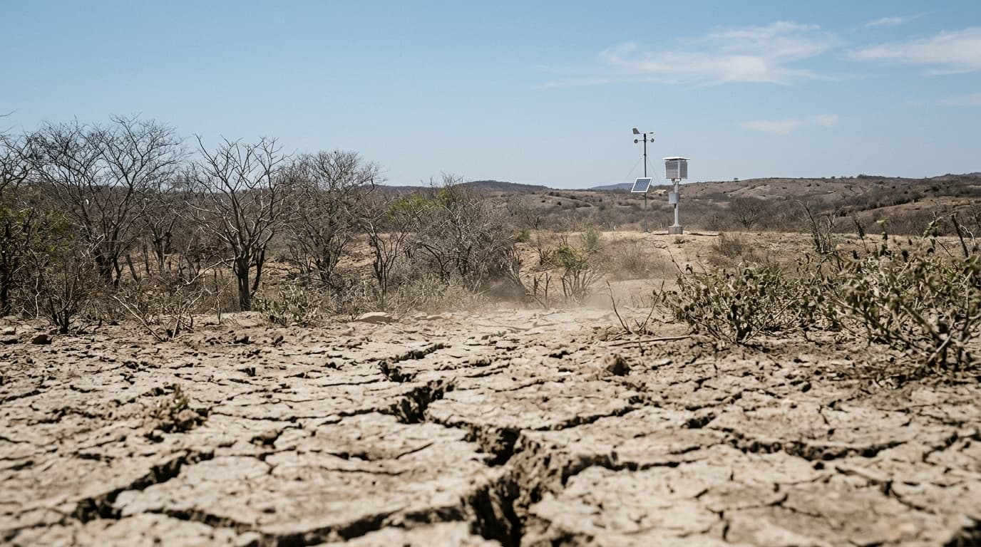 Inmet renova alerta de seca extrema para 97 cidades do interior da PB